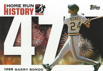 2005 Topps - Barry Bonds Home Run History #BB 47 Barry Bonds Front