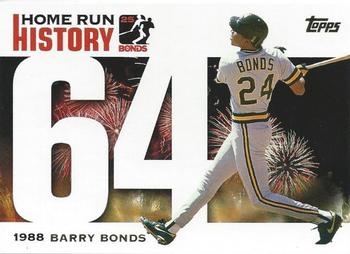 2005 Topps - Barry Bonds Home Run History #BB 64 Barry Bonds Front