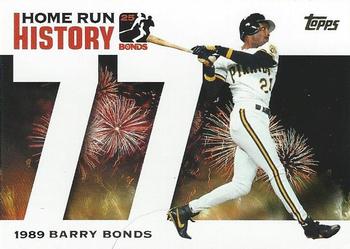 2005 Topps - Barry Bonds Home Run History #BB 77 Barry Bonds Front