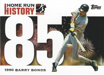 2005 Topps - Barry Bonds Home Run History #BB 85 Barry Bonds Front