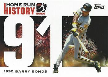 2005 Topps - Barry Bonds Home Run History #BB 91 Barry Bonds Front