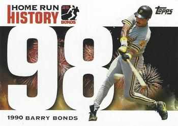 2005 Topps - Barry Bonds Home Run History #BB 98 Barry Bonds Front