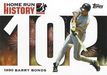 2005 Topps - Barry Bonds Home Run History #BB 102 Barry Bonds Front