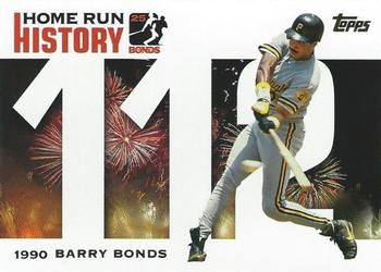 2005 Topps - Barry Bonds Home Run History #BB 112 Barry Bonds Front