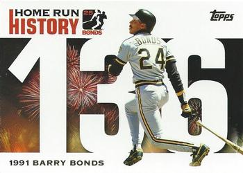 2005 Topps - Barry Bonds Home Run History #BB 136 Barry Bonds Front