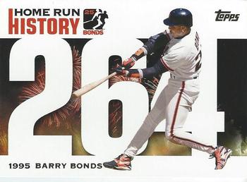 2005 Topps - Barry Bonds Home Run History #BB 264 Barry Bonds Front
