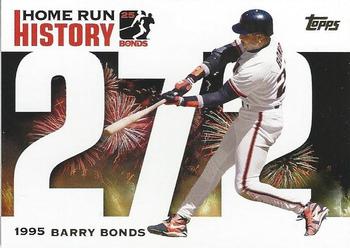 2005 Topps - Barry Bonds Home Run History #BB 272 Barry Bonds Front