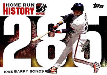 2005 Topps - Barry Bonds Home Run History #BB 285 Barry Bonds Front