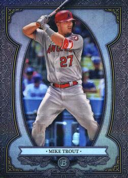 2019 Bowman - Bowman Sterling Continuity #BS-20 Mike Trout Front