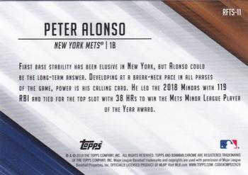 2019 Bowman - Ready for the Show #RFTS-11 Peter Alonso Back