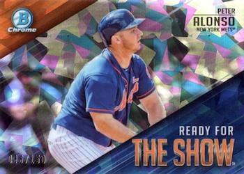 2019 Bowman - Ready for the Show Atomic Refractors #RFTS-11 Peter Alonso Front