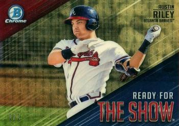 2019 Bowman - Ready for the Show SuperFractor #RFTS-7 Austin Riley Front