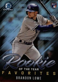 2019 Bowman - Rookie of the Year Favorites #ROYF-2 Brandon Lowe Front