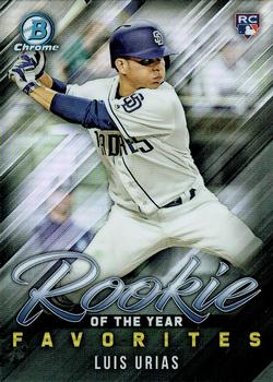 2019 Bowman - Rookie of the Year Favorites #ROYF-4 Luis Urias Front