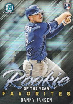2019 Bowman - Rookie of the Year Favorites #ROYF-6 Danny Jansen Front