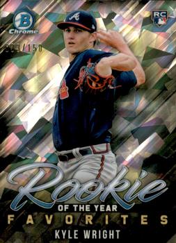 2019 Bowman - Rookie of the Year Favorites Atomic Refractors #ROYF-7 Kyle Wright Front