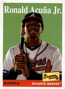 2019 Topps Archives #100 Ronald Acuña Jr. Front