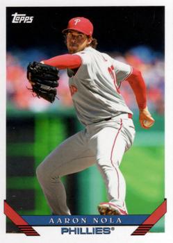 2019 Topps Archives #253 Aaron Nola Front