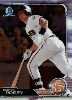 2019 Bowman Chrome #72 Buster Posey Front