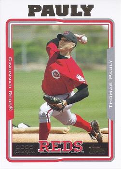 2005 Topps - First Year Player #4 Thomas Pauly Front