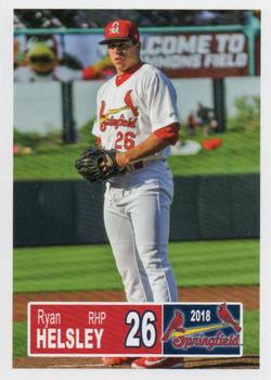 2018 Grandstand Springfield Cardinals #NNO Ryan Helsley Front