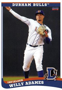2018 Choice Durham Bulls #1 Willy Adames Front