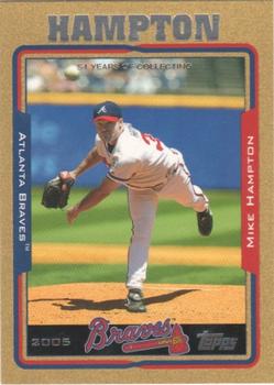 2005 Topps - Gold #23 Mike Hampton Front