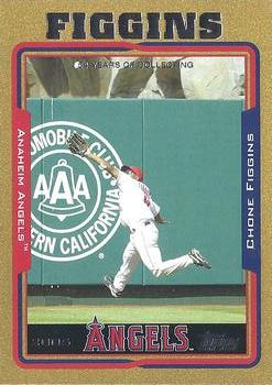 2005 Topps - Gold #51 Chone Figgins Front