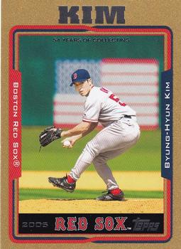 2005 Topps - Gold #104 Byung-Hyun Kim Front