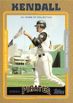 2005 Topps - Gold #195 Jason Kendall Front