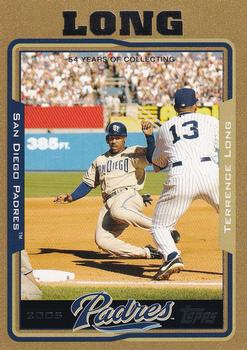 2005 Topps - Gold #196 Terrence Long Front