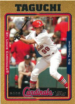 2005 Topps - Gold #199 So Taguchi Front