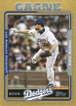 2005 Topps - Gold #238 Eric Gagne Front