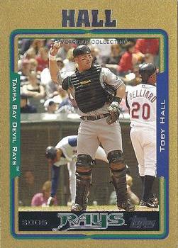 2005 Topps - Gold #264 Toby Hall Front