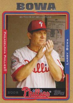 2005 Topps - Gold #288 Larry Bowa Front