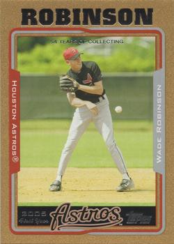 2005 Topps - Gold #321 Wade Robinson Front