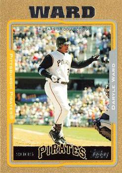 2005 Topps - Gold #391 Daryle Ward Front