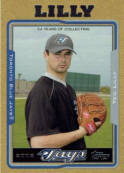 2005 Topps - Gold #398 Ted Lilly Front