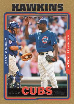 2005 Topps - Gold #438 LaTroy Hawkins Front