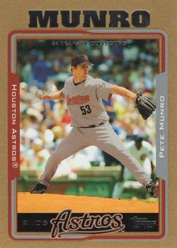 2005 Topps - Gold #443 Pete Munro Front