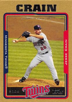 2005 Topps - Gold #447 Jesse Crain Front