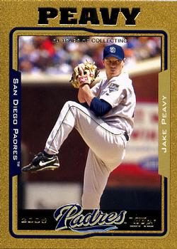 2005 Topps - Gold #455 Jake Peavy Front