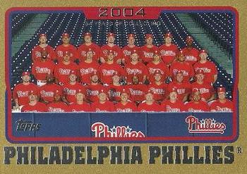 2005 Topps - Gold #659 Philadelphia Phillies Front