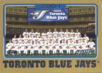 2005 Topps - Gold #667 Toronto Blue Jays Front