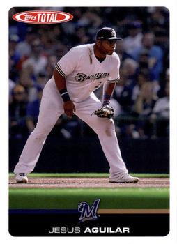 2019 Topps Total #97 Jesus Aguilar Front
