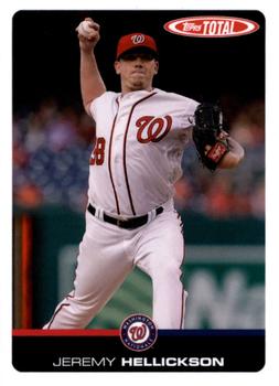 2019 Topps Total #112 Jeremy Hellickson Front