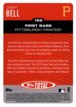 2019 Topps Total #169 Josh Bell Back