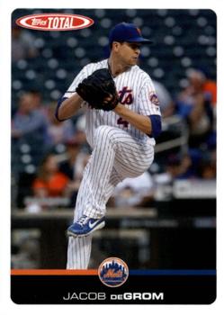 2019 Topps Total #372 Jacob deGrom Front