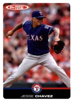 2019 Topps Total #392 Jesse Chavez Front