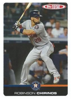 2019 Topps Total #497 Robinson Chirinos Front